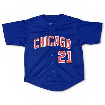 Sammy Sosa Signed Chicago Cubs Custom Jersey