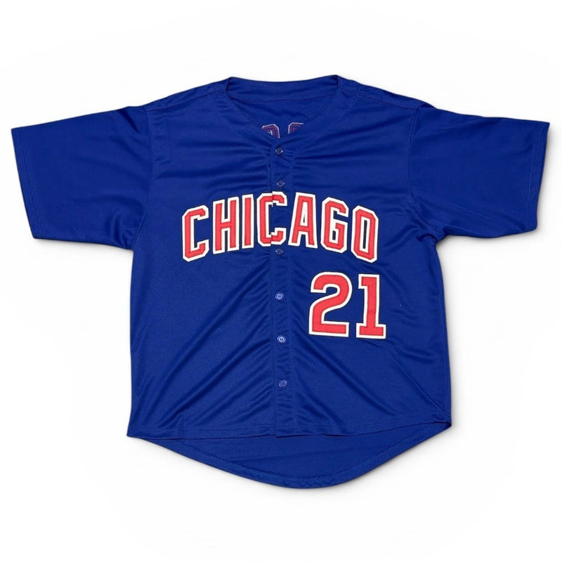 Sammy Sosa Signed Chicago Cubs Custom Jersey