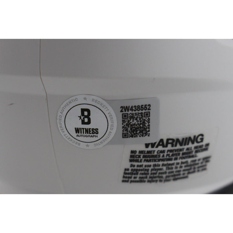 Deion Sanders Autographed Colorado Buffaloes White Speed Mini Helmet