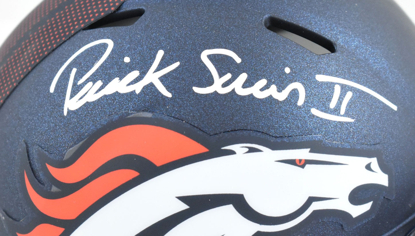 Patrick Surtain II Signed Denver Broncos Speed Mini Helmet