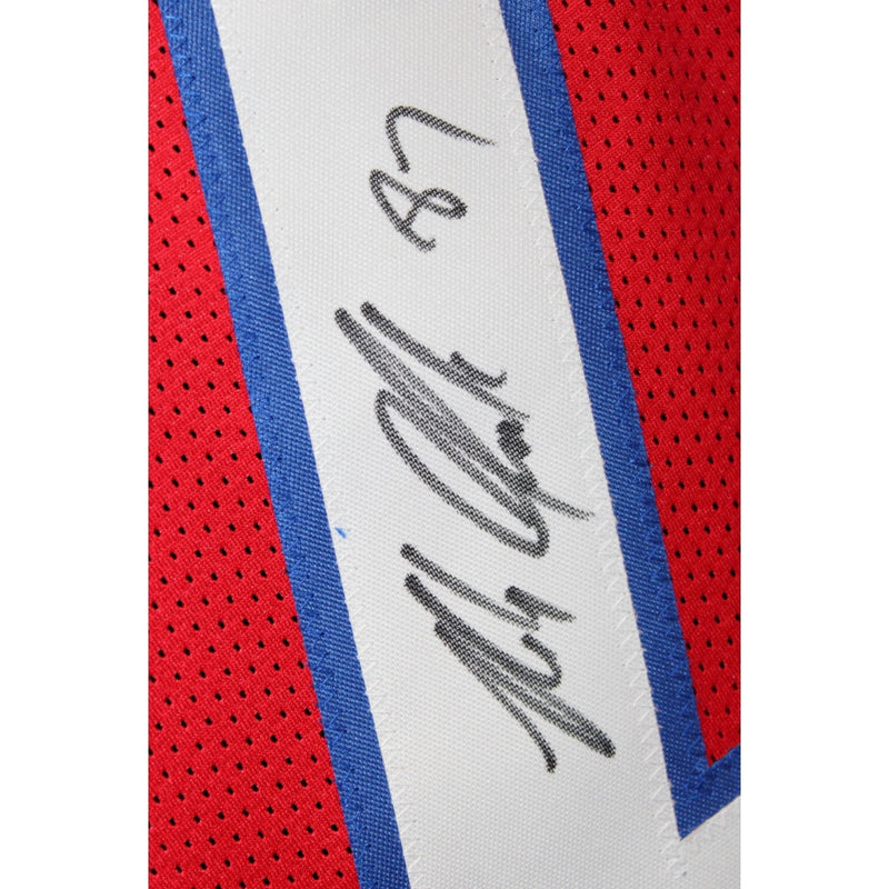 Rob Gronkowski Autographed New England Patriots Red Jersey