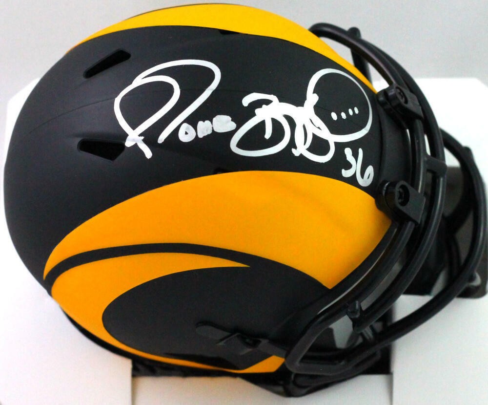 Jerome Bettis Signed Los Angeles Rams Eclipse Speed Mini Helmet
