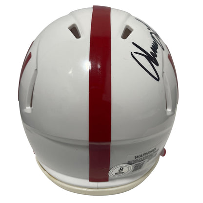 Irving Fryar Signed Nebraska Cornhuskers Mini Helmet (Beckett COA)