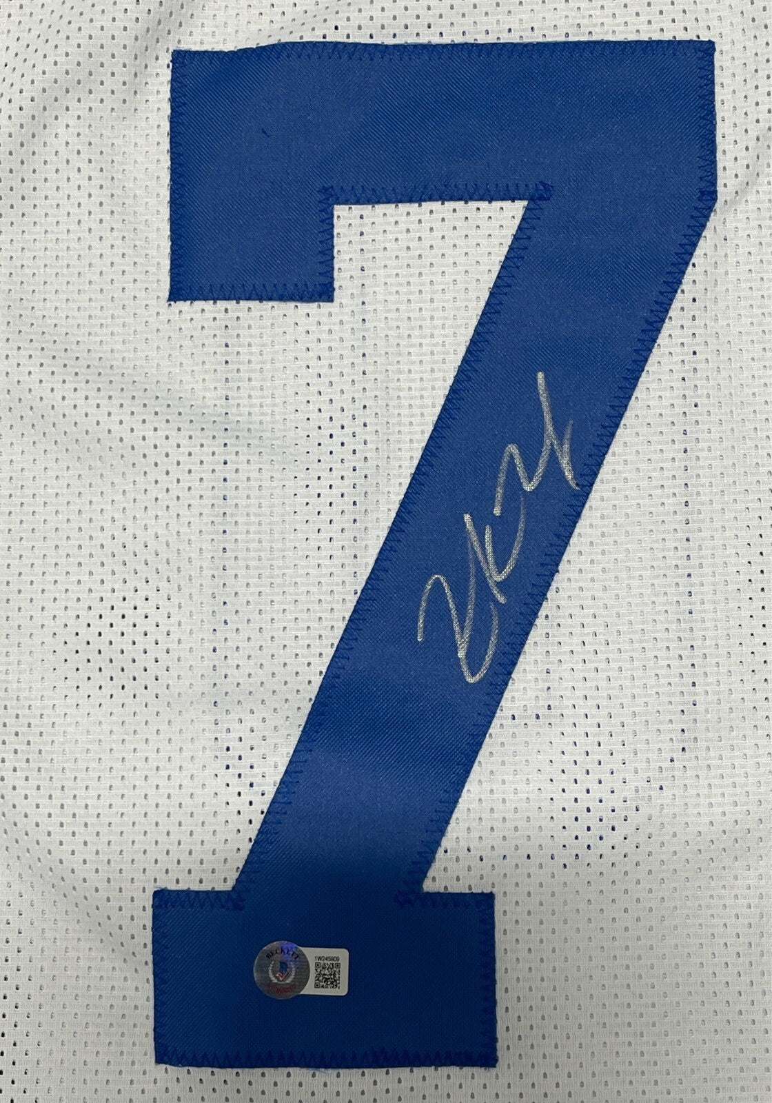Zack Martin Signed Dallas Cowboys Custom White Football Jersey
