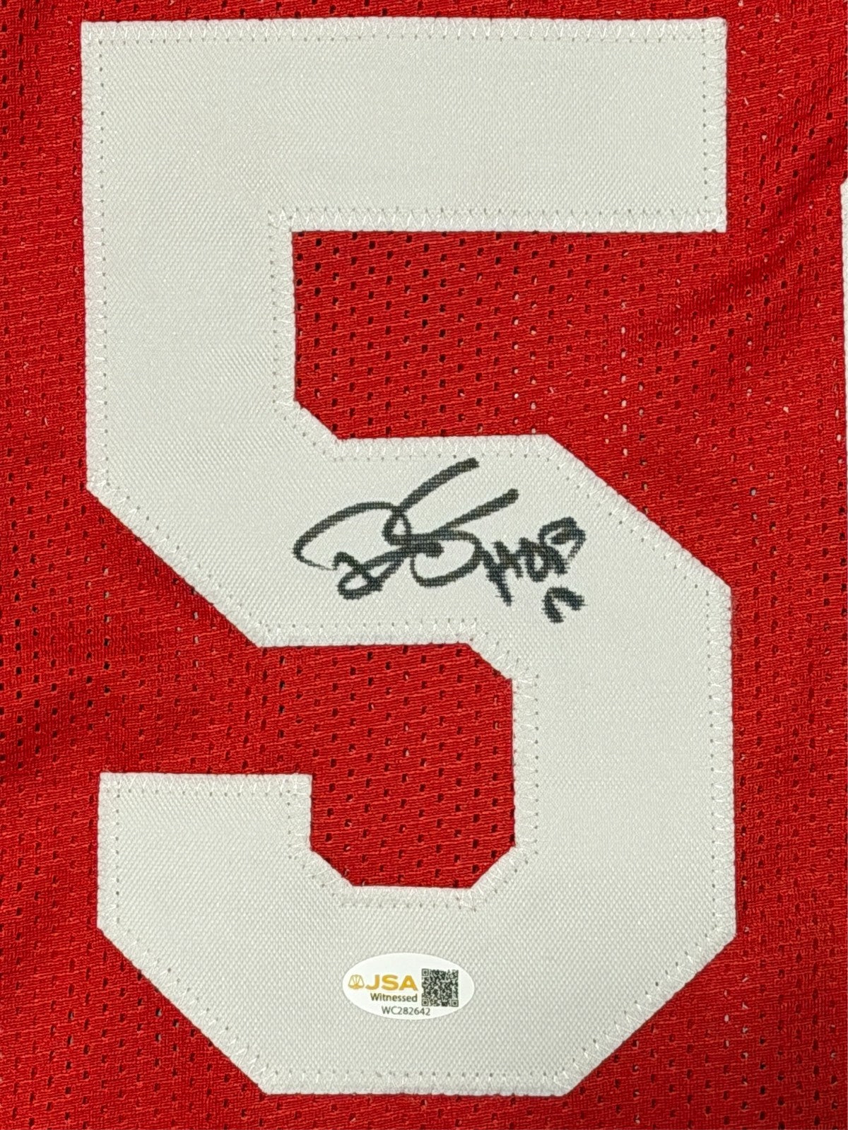 Ralph Sampson Signed Houston Rockets Custom Jersey (HOF 12)