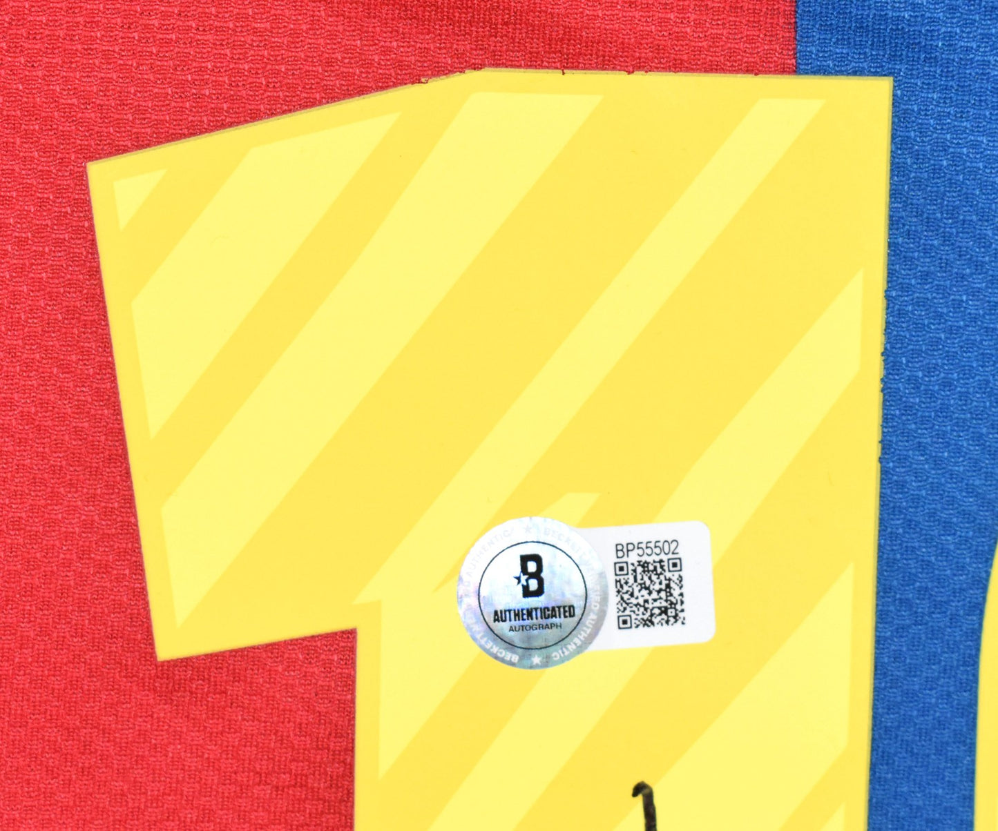 Lionel Messi Autographed FC Barcelona Home Jersey