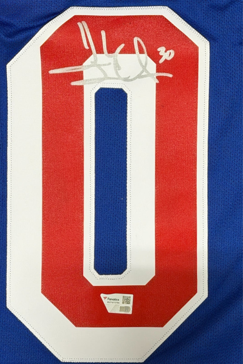 Henrik Lundqvist Signed New York Rangers Reebok Jersey