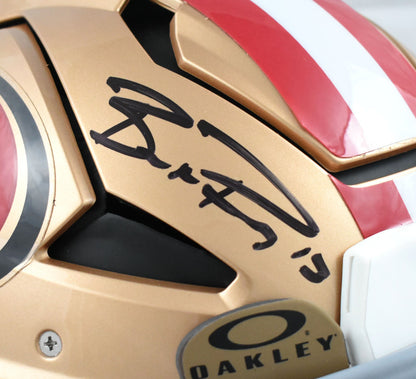 Brock Purdy Autographed San Francisco 49ers Riddell Axiom Helmet