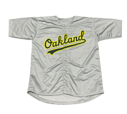 Jose Canseco Signed Oakland Athletics Custom Jersey (3 Inscriptions) BAS