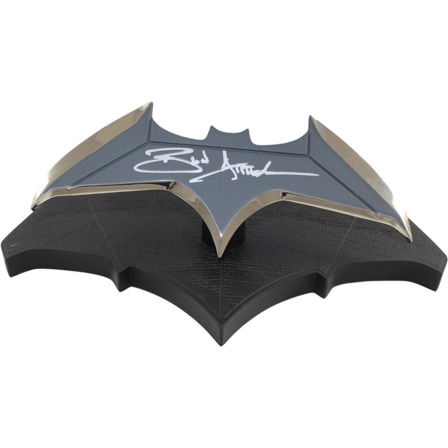 Ben Affleck Autographed Batman Batarang Figurine
