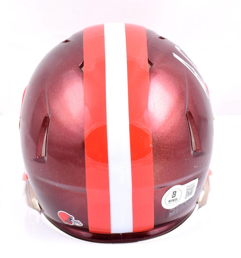 Amari Cooper Signed Cleveland Browns Flash Mini Helmet