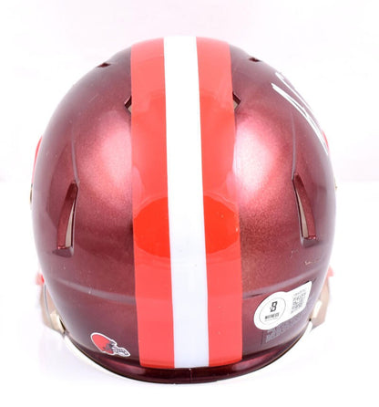 Amari Cooper Signed Cleveland Browns Flash Mini Helmet