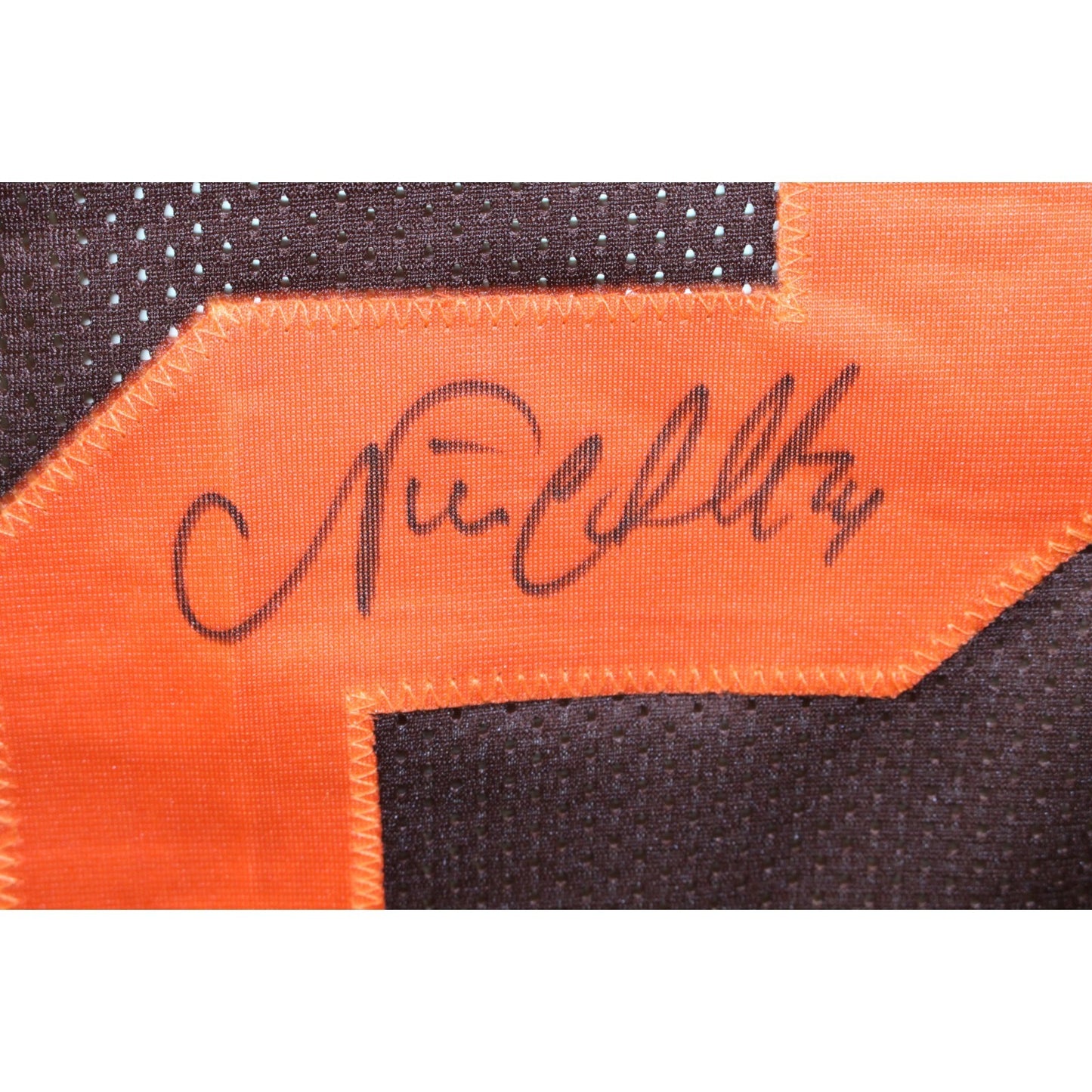 Nick Chubb Autographed Cleveland Browns Color Rush Pro Style Jersey