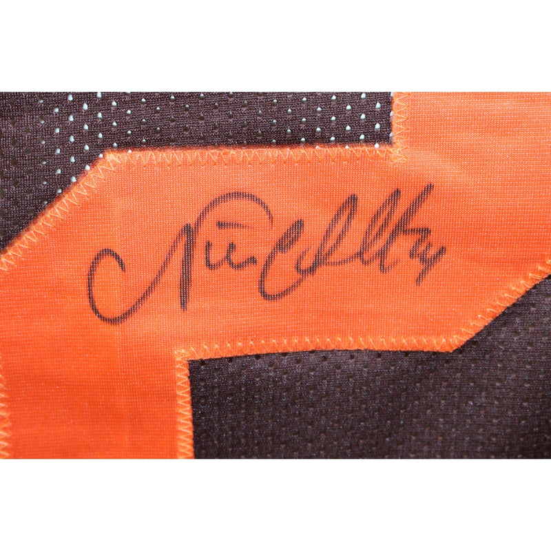 Nick Chubb Autographed Cleveland Browns Color Rush Pro Style Jersey