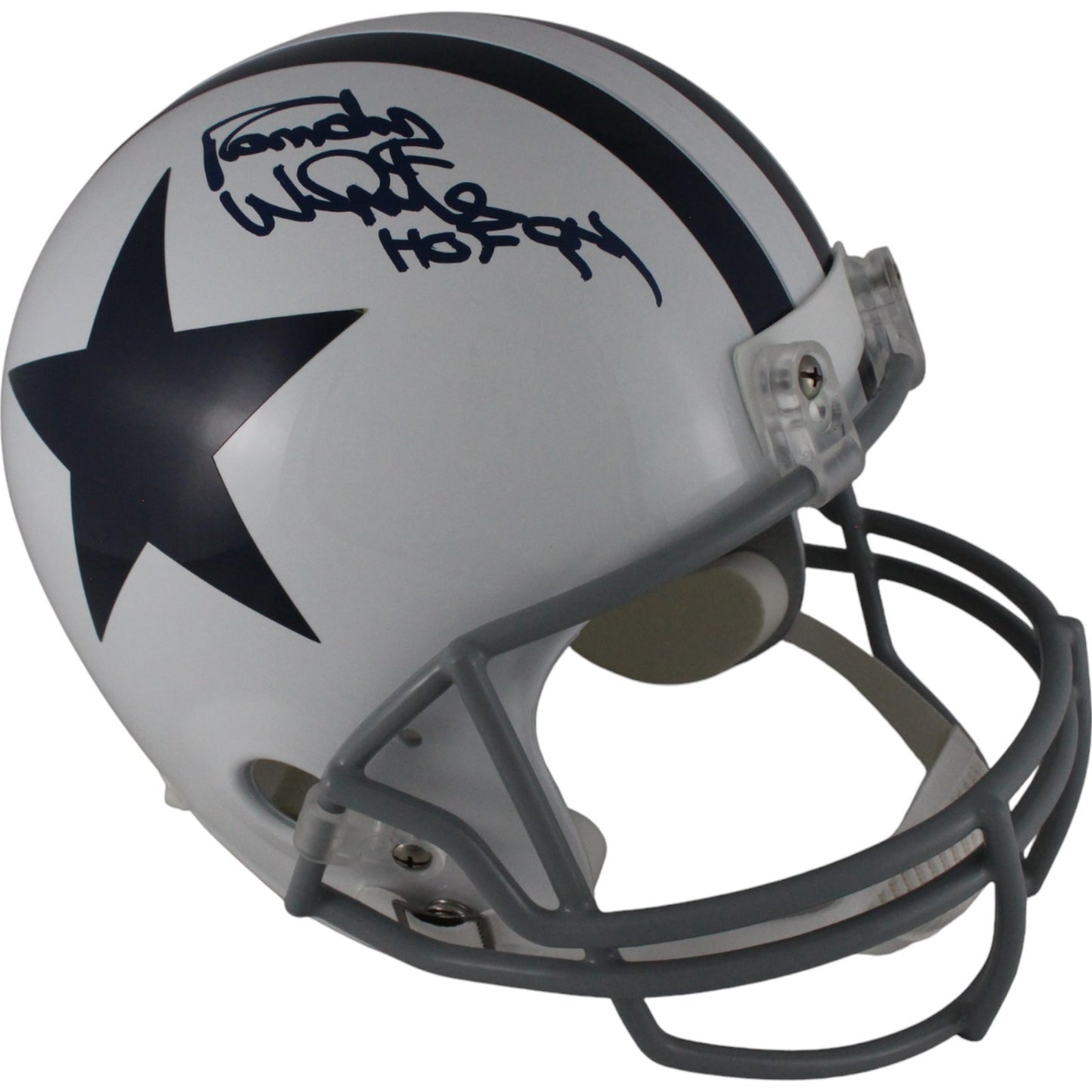 Randy White Signed Dallas Cowboys Throwback VSR4 Full Size Helmet HOF