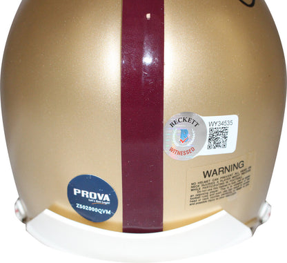 Doug Flutie Signed Boston College Eagles VSR4 Heisman Mini Helmet