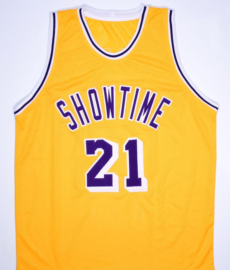 Michael Cooper Autographed Los Angeles Lakers Style Gold Custom Jersey