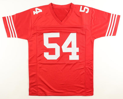 Fred Warner Signed San Francisco 49ers Custom Jersey Beckett COA