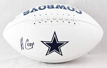 Amari Cooper Autographed Dallas Cowboys Black Logo Football