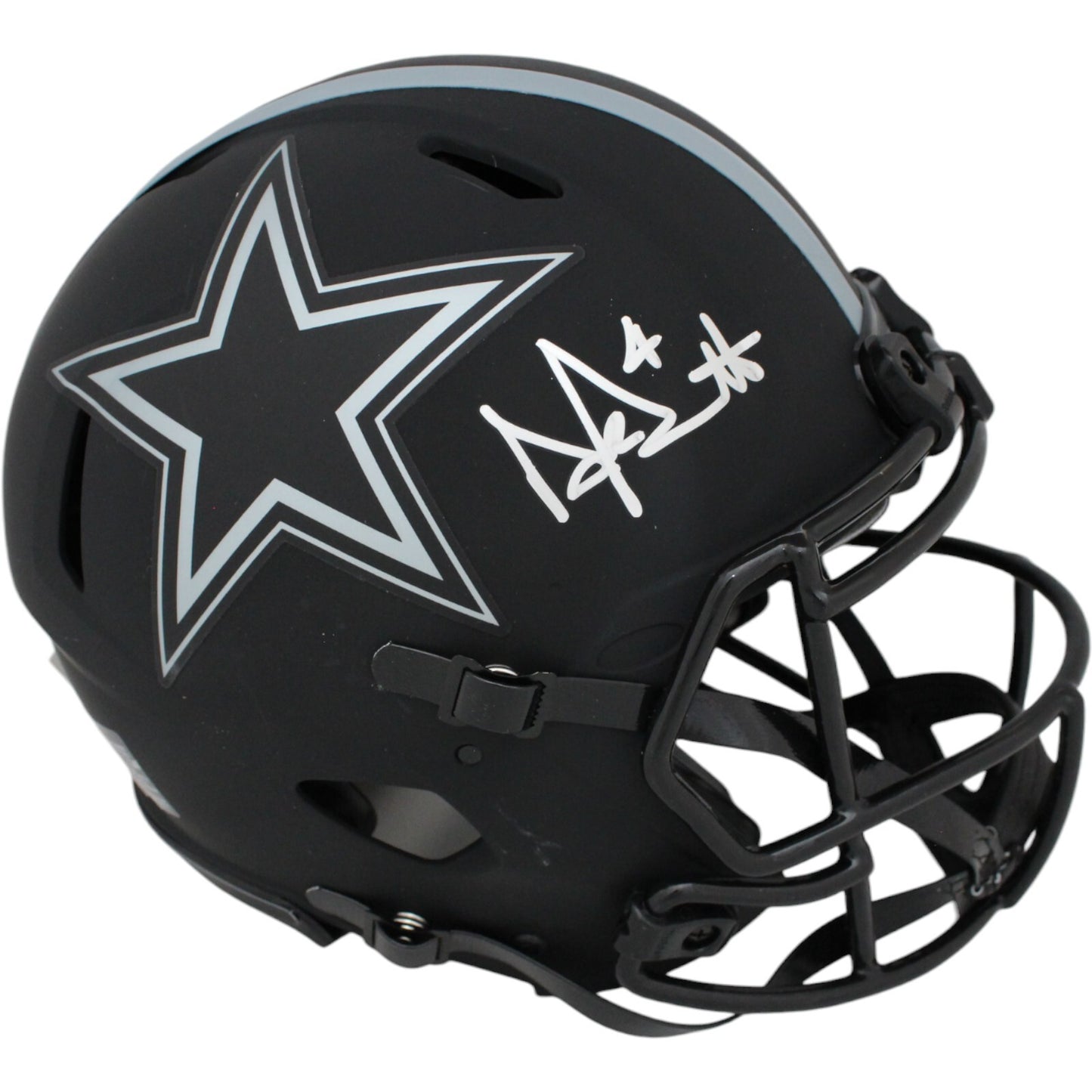 Dak Prescott Autographed Dallas Cowboys Full Size Authentic Eclipse Helmet