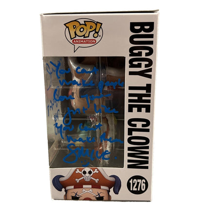 Jeff Ward Signed Buggy the Clown One Piece Funko Pop #1276 (JSA COA)