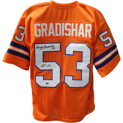 Randy Gradishar Autographed Pro Style Orange Jersey (HOF)