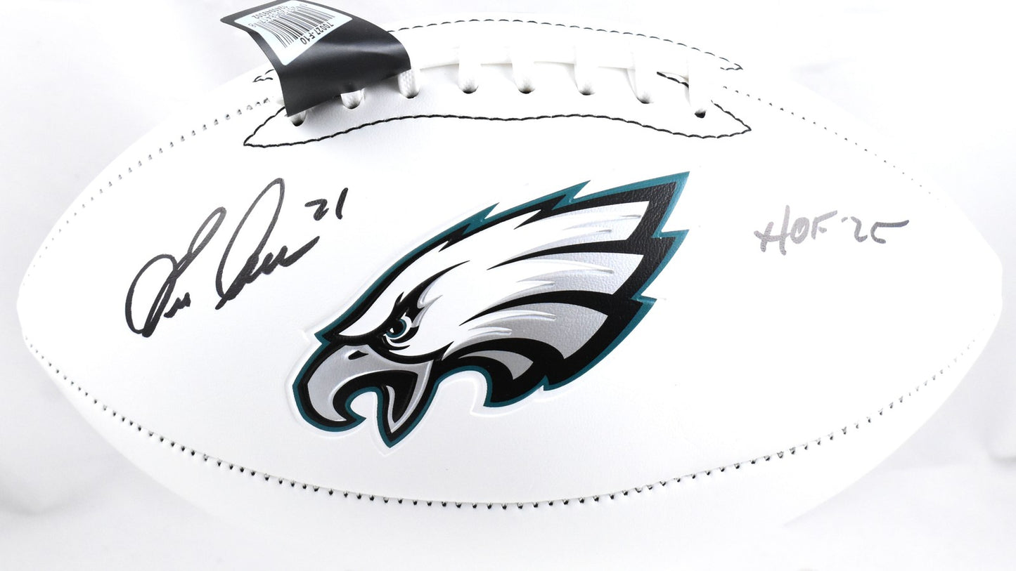 Eric Allen Autographed Philadelphia Eagles Logo Football