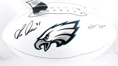 Eric Allen Autographed Philadelphia Eagles Logo Football