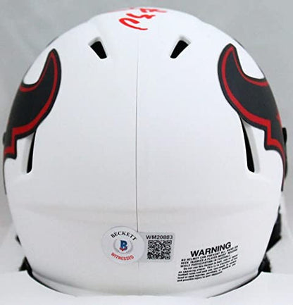 Phillip Lindsay Signed Houston Texans Lunar Speed Mini Helmet