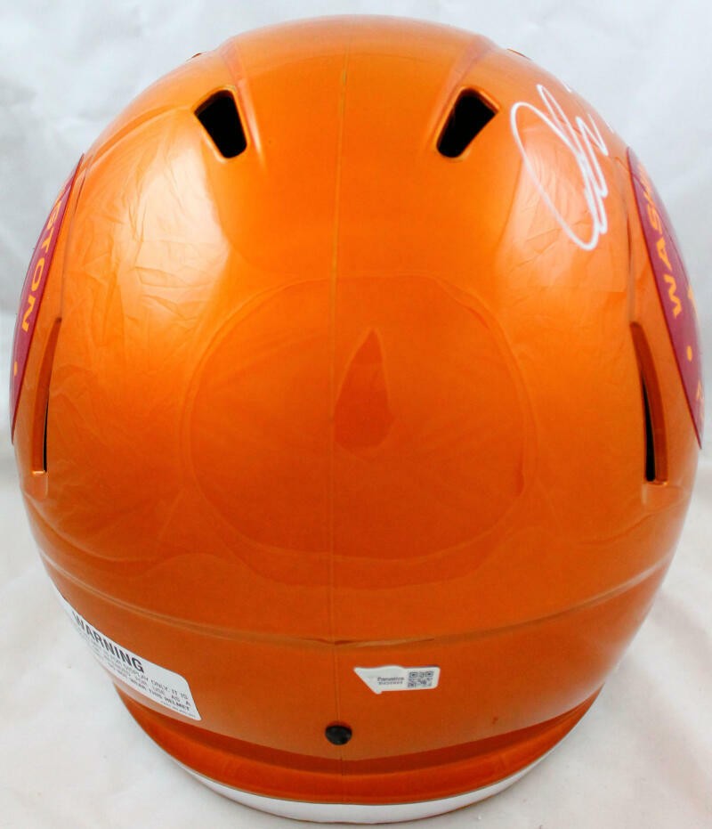 Chase Young Autographed Washington Football Team Full Size Flash Helmet