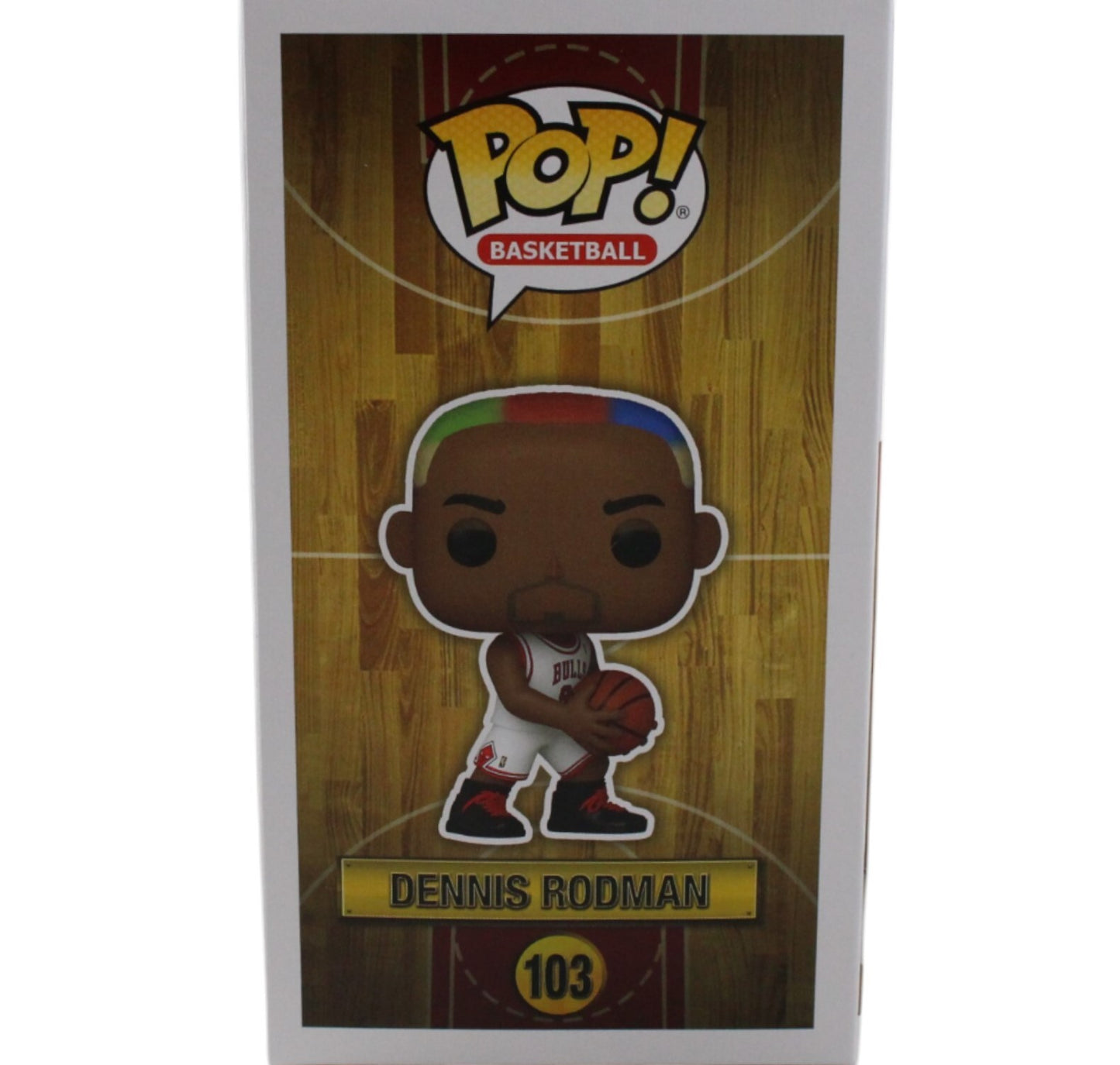 Dennis Rodman Signed Chicago Bulls Funko Pop! #103