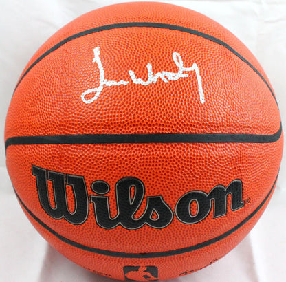James Worthy Autographed Official NBA Wilson Basketball