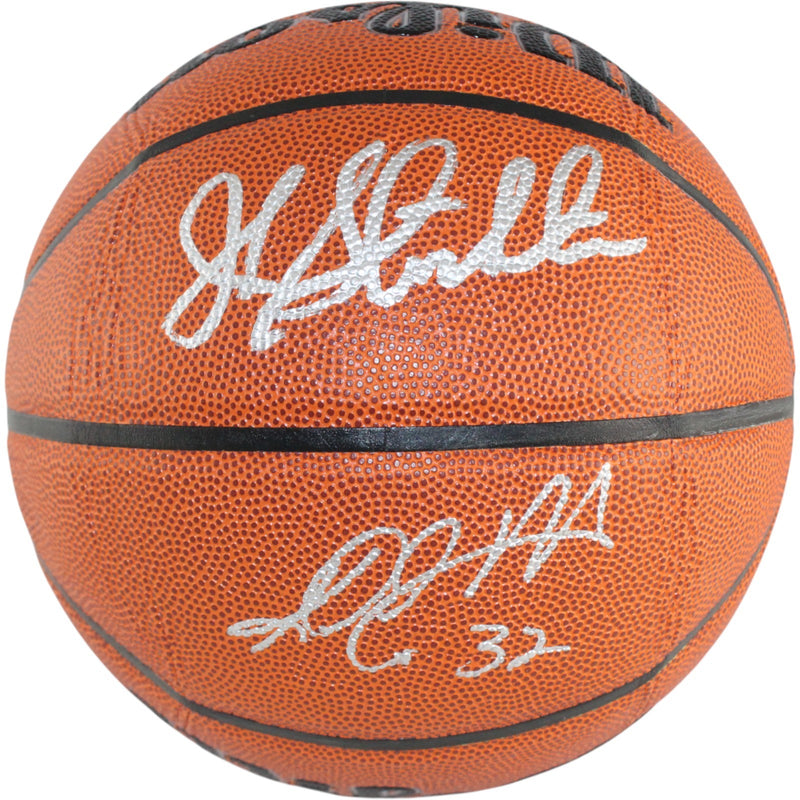 John Stockton & Karl Malone Autographed Utah Jazz Wilson Basketball