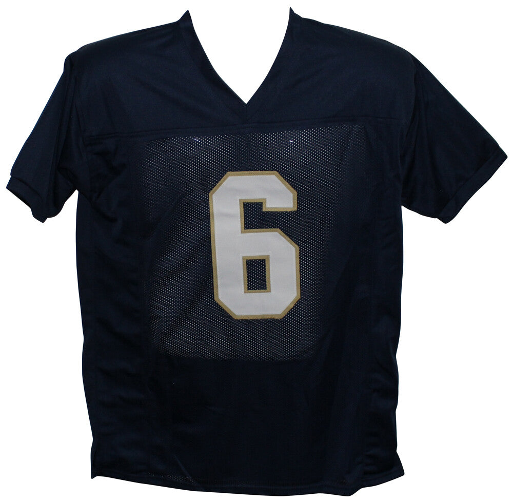 Jeremiah Owusu-Koramoah Autographed Notre Dame Style Custom Jersey