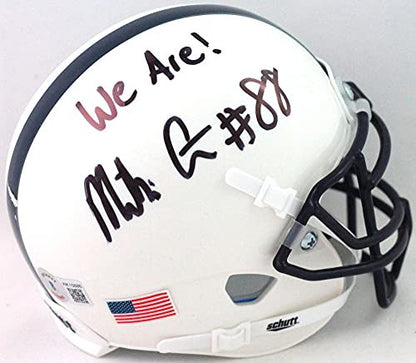 Mike Gesicki Autographed Penn State Nittany Lions Black Mini Helmet