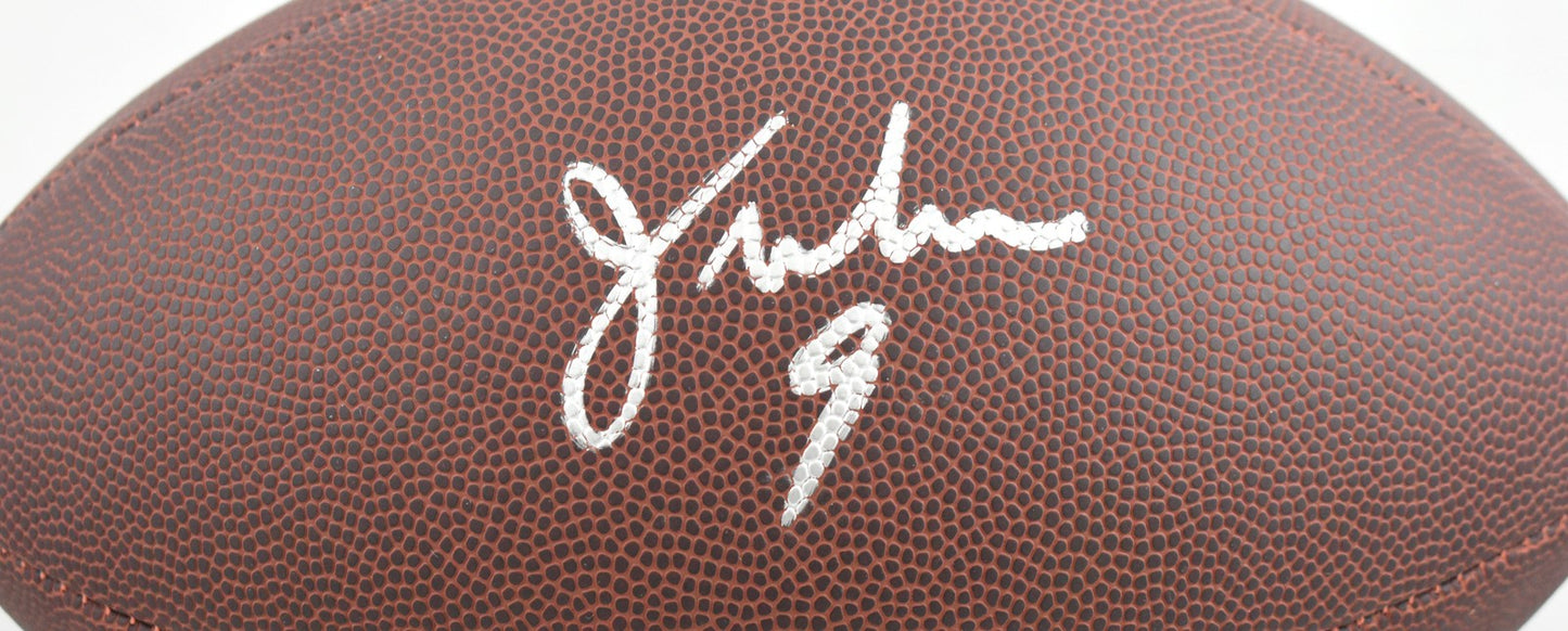 Jim McMahon Autographed Chicago Bears Wilson Football