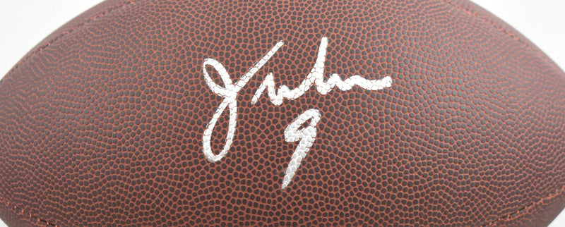 Jim McMahon Autographed Chicago Bears Wilson Football