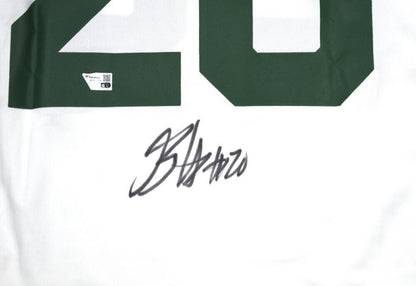 Breece Hall Autographed New York Jets Black Nike Jersey