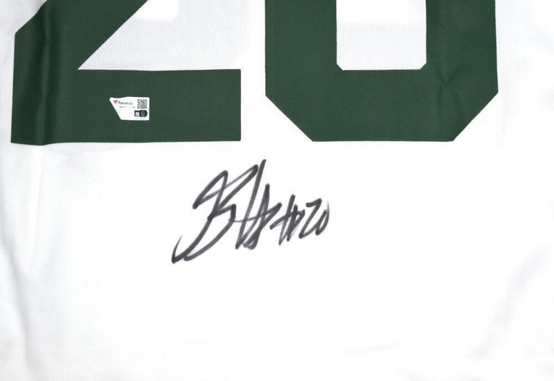 Breece Hall Autographed New York Jets Black Nike Jersey