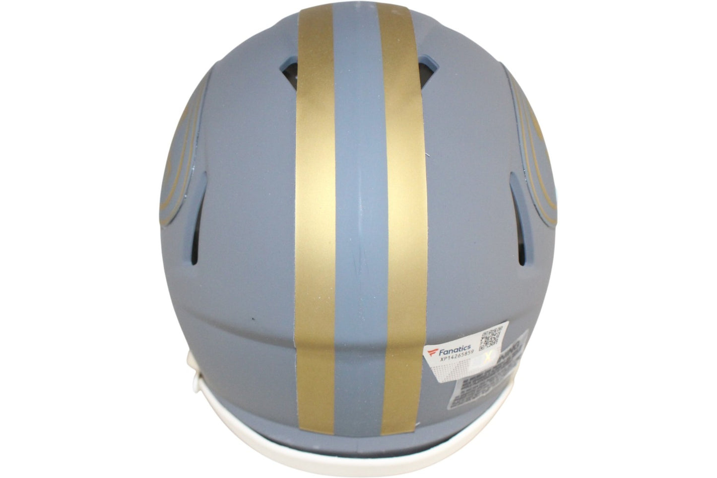 Christian McCaffrey Signed San Francisco 49ers Slate Mini Helmet