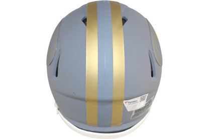 Christian McCaffrey Signed San Francisco 49ers Slate Mini Helmet