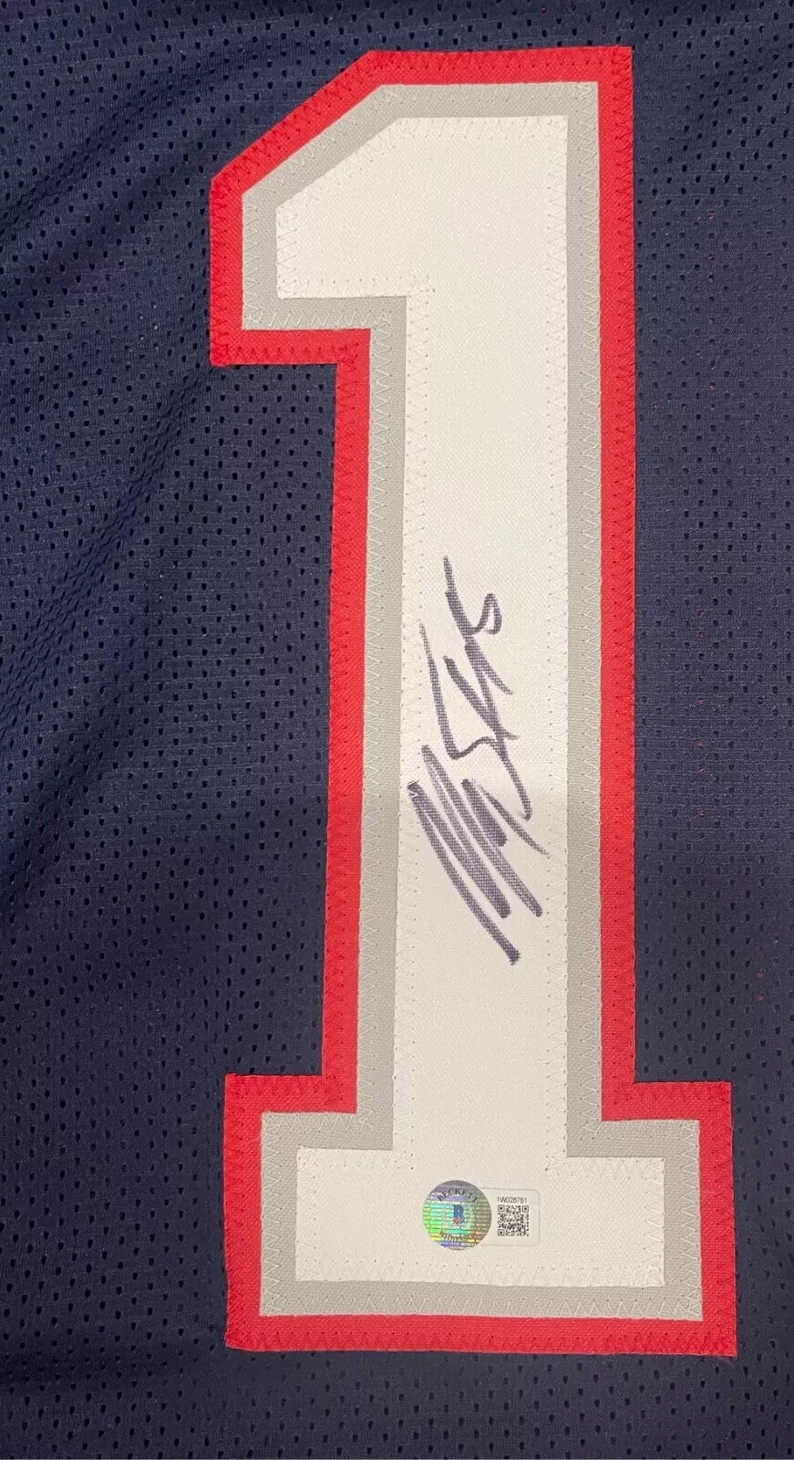 Matthew Slater Signed New England Patriots Custom Jersey (Beckett BAS)
