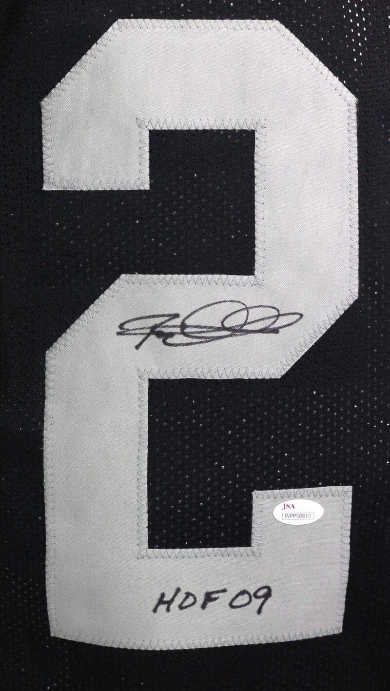 Rod Woodson Autographed Pittsburgh Steelers Style Black Jersey (HOF)