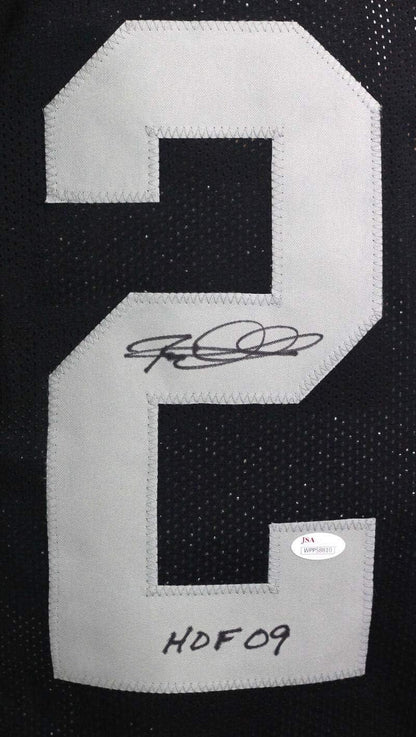 Rod Woodson Autographed Pittsburgh Steelers Style Black Jersey (HOF)