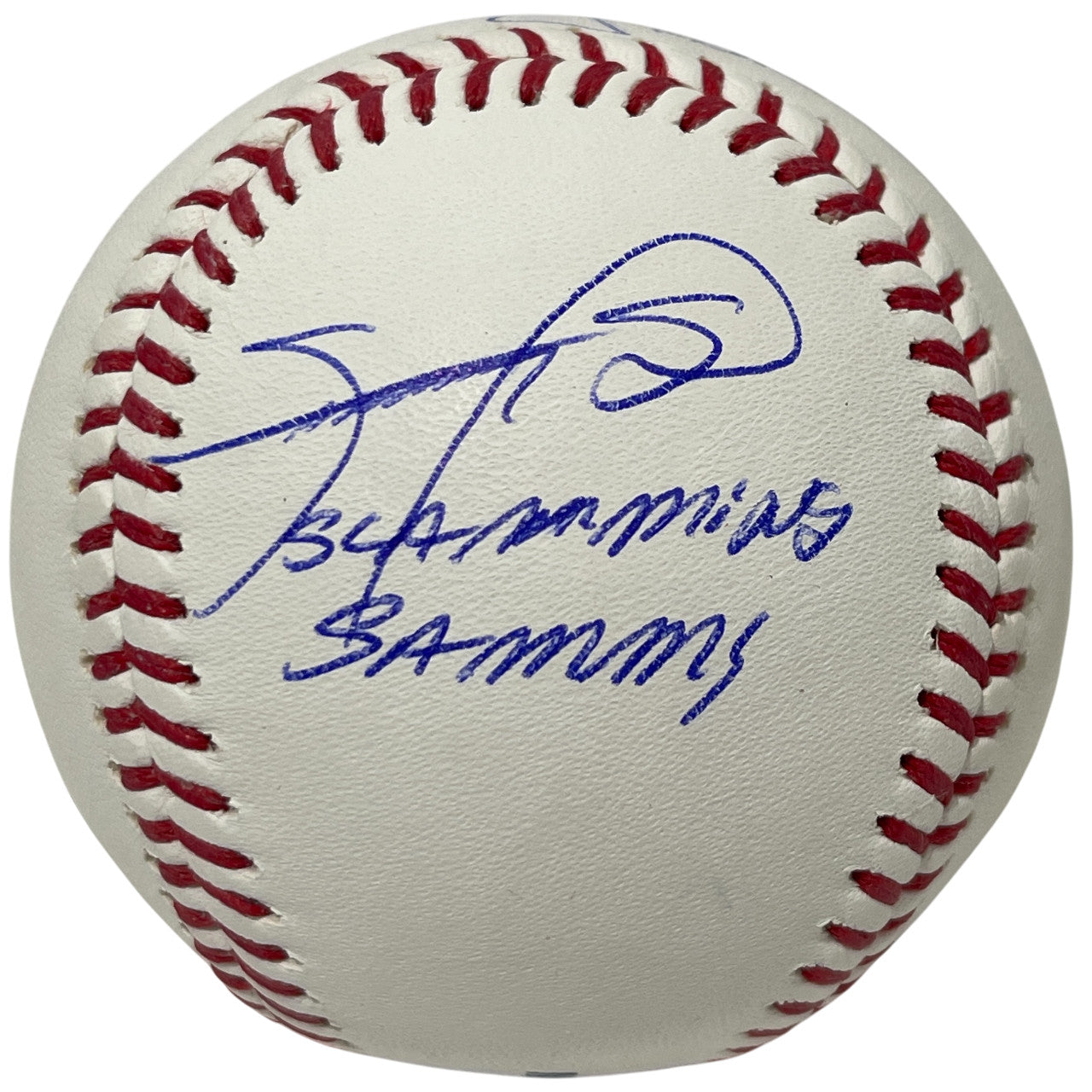Sammy Sosa & Mark McGwire Dual Signed Official MLB Baseball (2 Insc) BAS