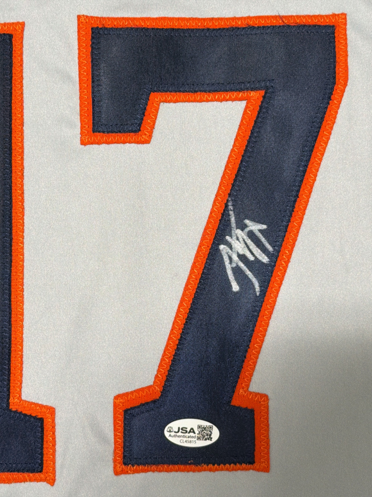 Kai-Wei Teng Signed Houston Astros Custom Jersey