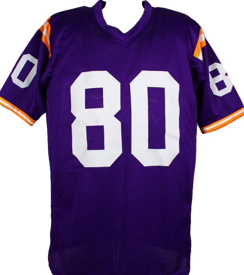 Jarvis Landry Signed Purple College Style Jersey