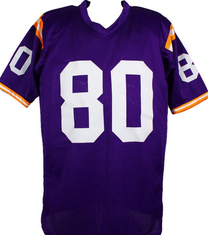 Jarvis Landry Signed Purple College Style Jersey