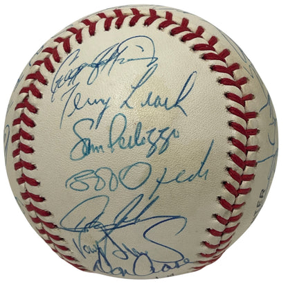 1989 New York Mets Team Signed Official National League Baseball (JSA LOA)