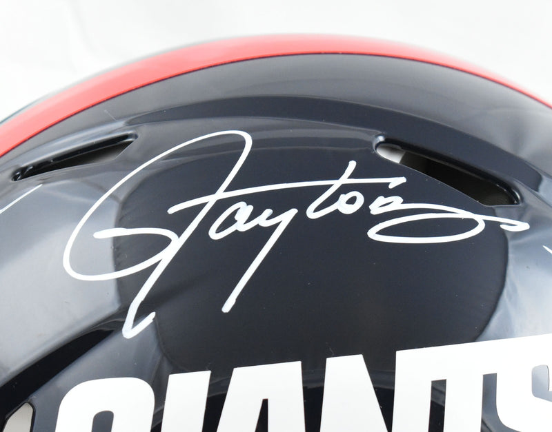 Lawrence Taylor, Harry Carson & Phil Simms Signed Giants Authentic Helmet